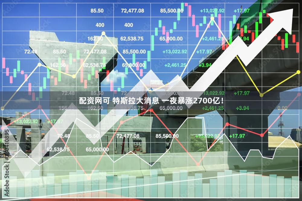 配资网可 特斯拉大消息 一夜暴涨2700亿！