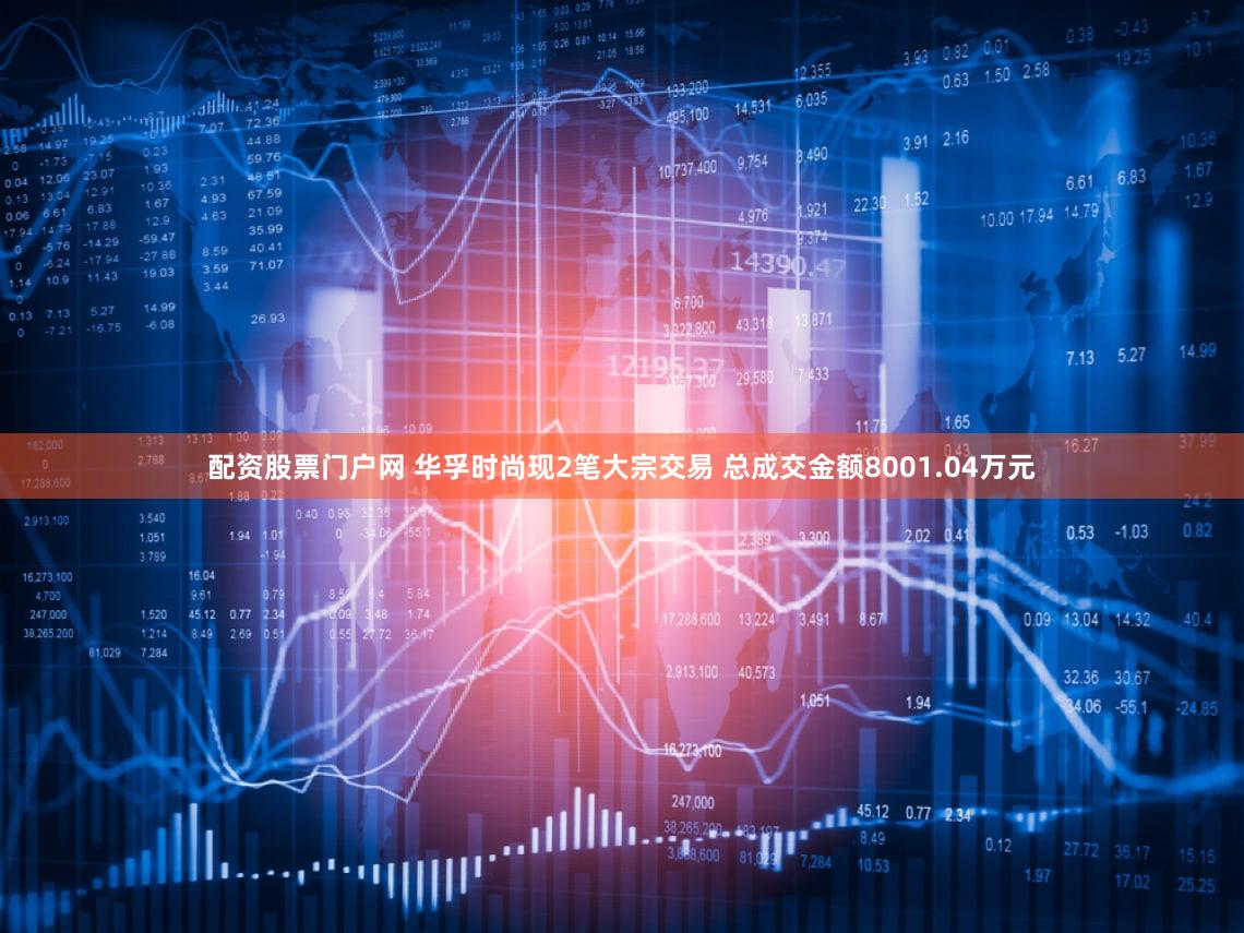 配资股票门户网 华孚时尚现2笔大宗交易 总成交金额8001.04万元