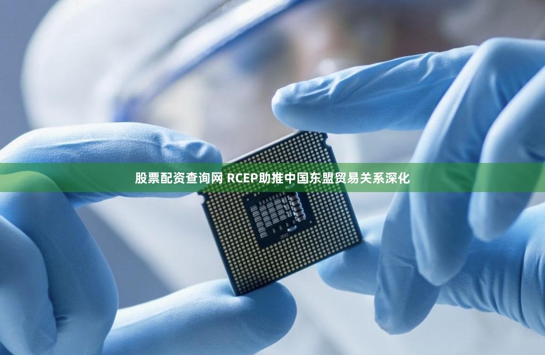 股票配资查询网 RCEP助推中国东盟贸易关系深化