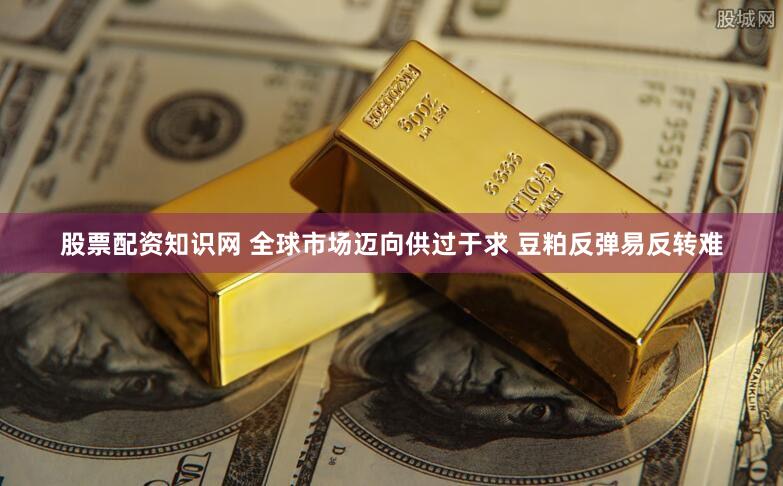 股票配资知识网 全球市场迈向供过于求 豆粕反弹易反转难