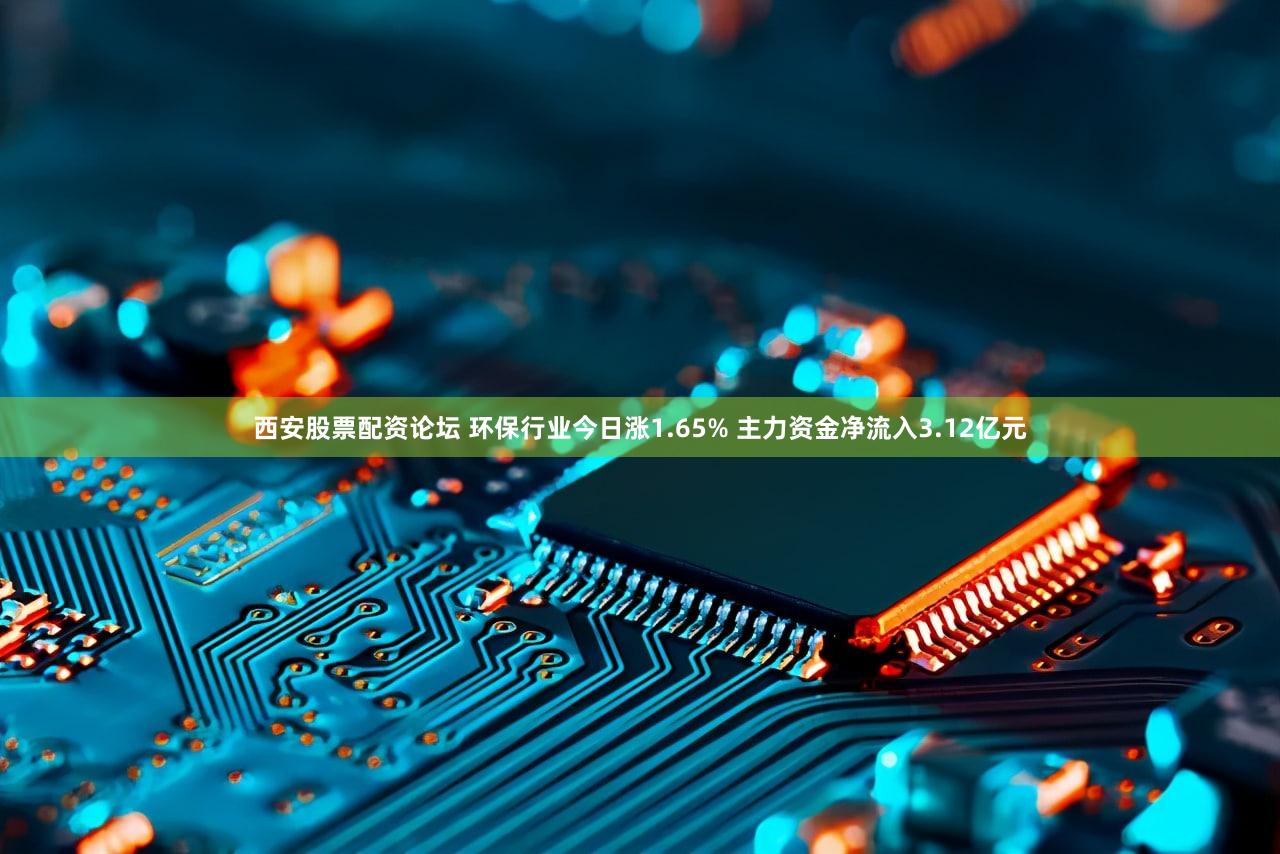 西安股票配资论坛 环保行业今日涨1.65% 主力资金净流入3.12亿元