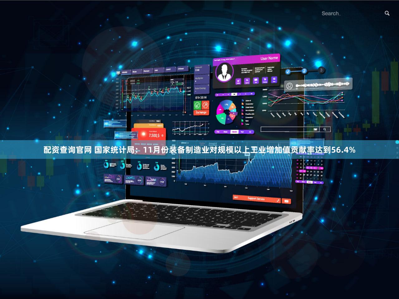 配资查询官网 国家统计局：11月份装备制造业对规模以上工业增加值贡献率达到56.4%