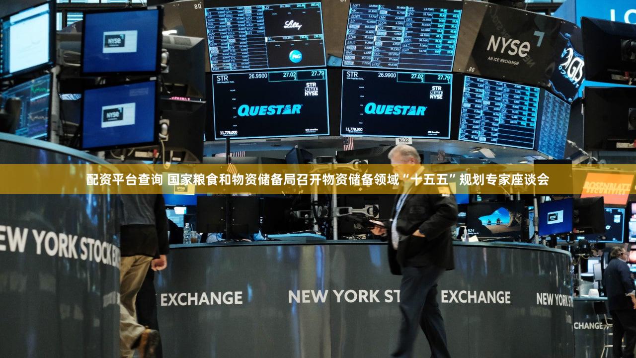 配资平台查询 国家粮食和物资储备局召开物资储备领域“十五五”规划专家座谈会