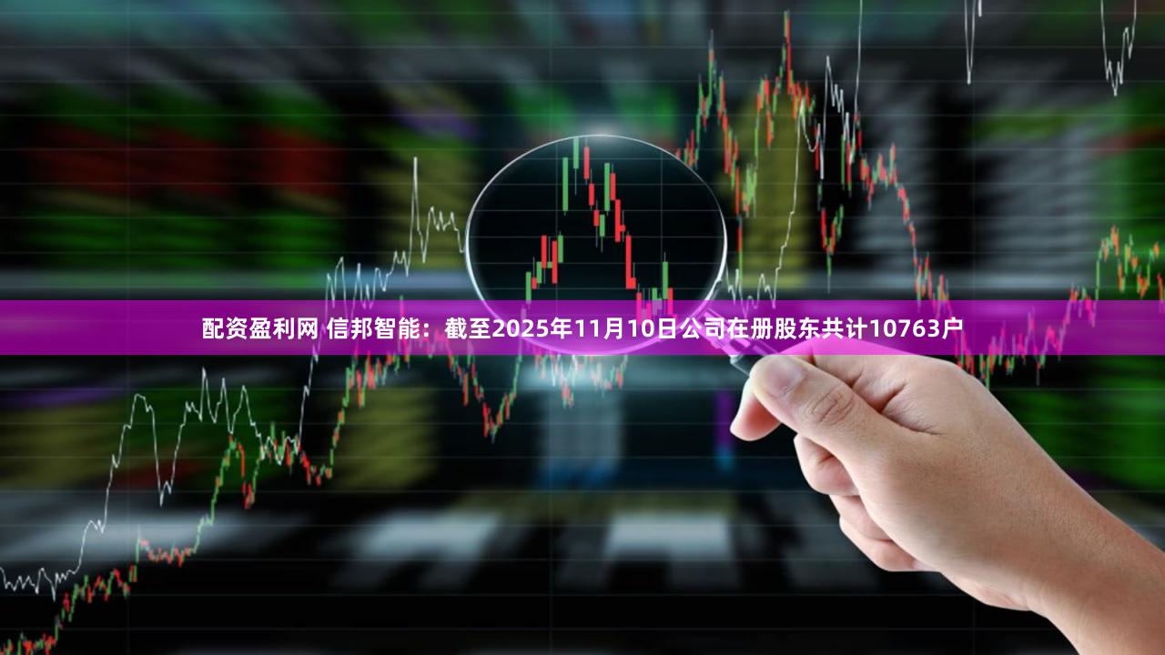 配资盈利网 信邦智能：截至2025年11月10日公司在册股东共计10763户